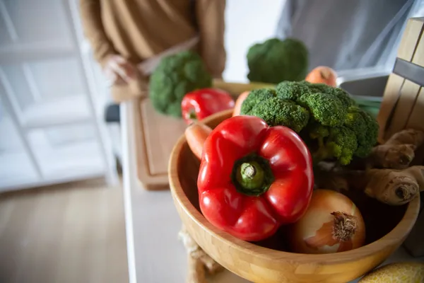 Verduras variadas listas para cocinar